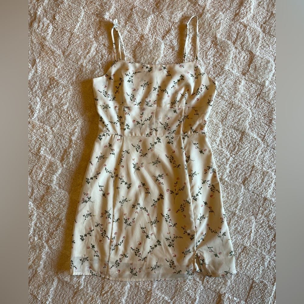 Breath of Youth Floral Mini Dress